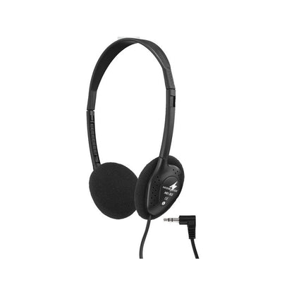 Monacor Cuffia stereo versione particolarmente leggera con padiglioni girevoli, cuffia con cavo 1,2 m