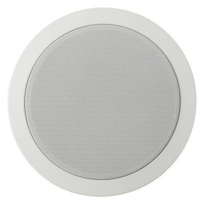Monacor Altoparlante da incasso, 6W, cassa da 200mm, diffusore da incasso, altoparlante per soffitto