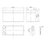 SKB Batteria al piombo SK12-1,3 batteria ricaricabile 12V 1,3AH serie SK, tecnologia AGM piastra piana regolate con valvola
