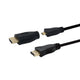 ISNATCH cavo HDMI a Micro HDMI con adattatore, cavi HDMI High Speed con Ethernet