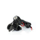 Midland Handlebar power kit with double USB socket, USB adapter for motorcycles
