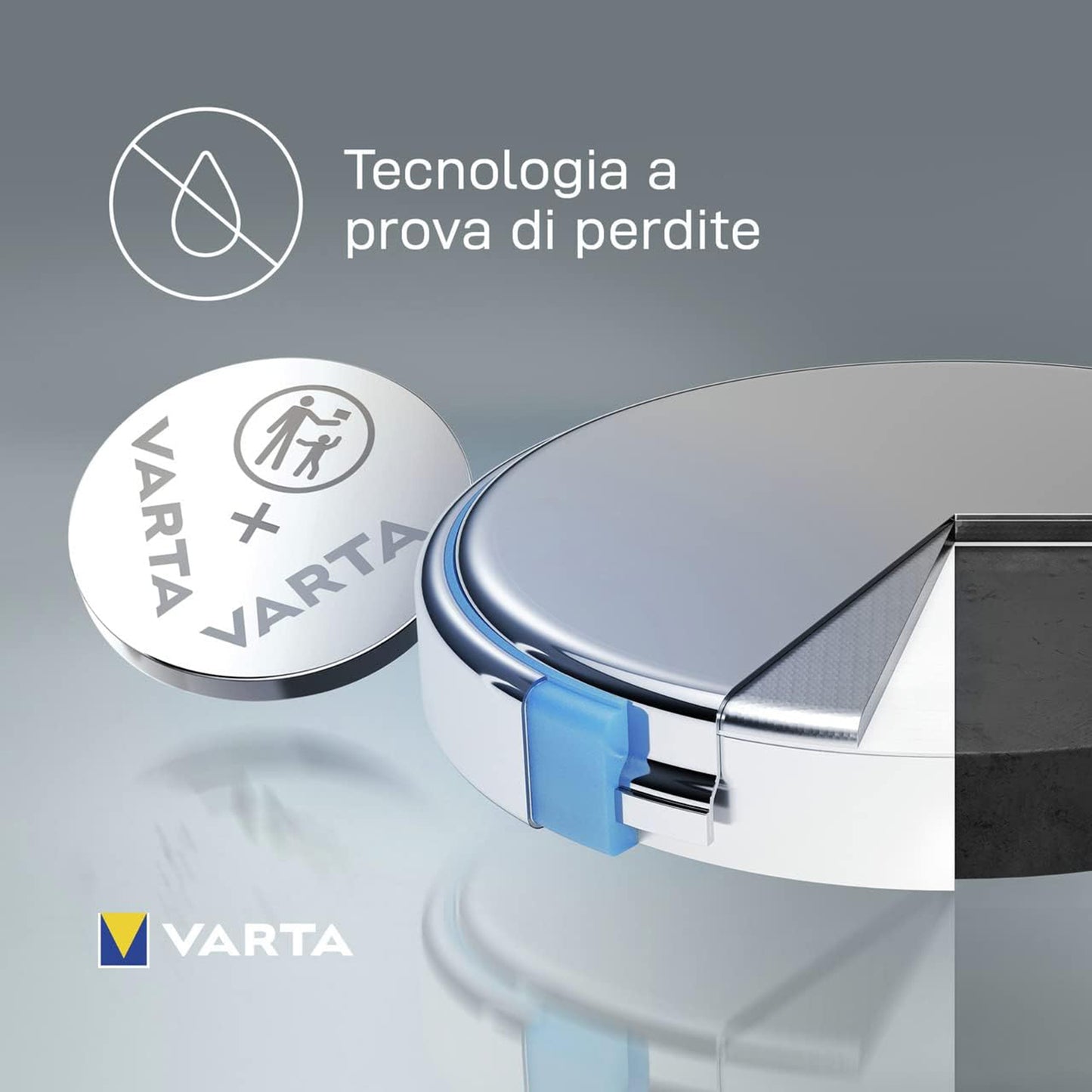 VARTA CR1620 Lithium coin cell battery 3V, flat cell, specialist, diameter 16mm