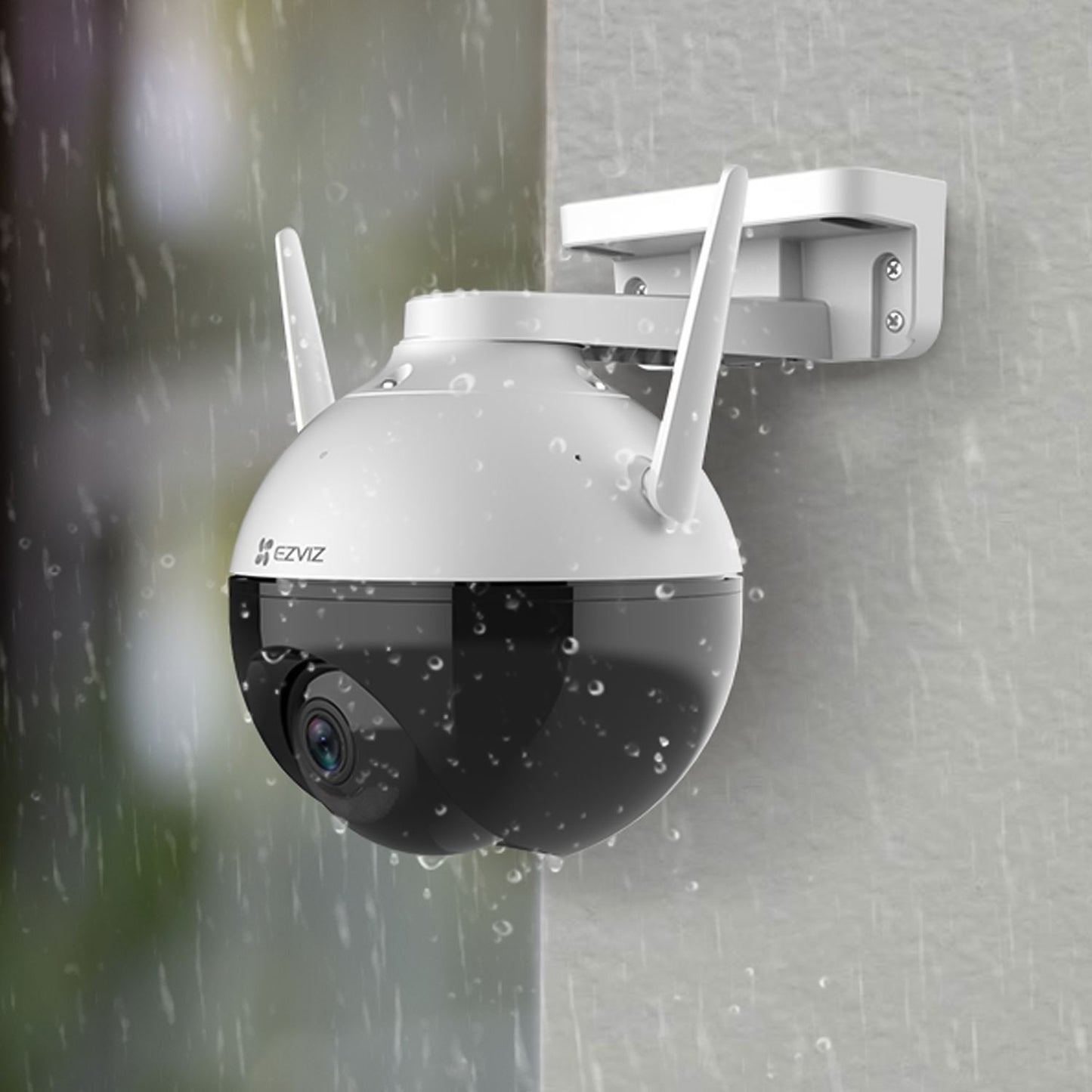 Ezviz C8C Wi-Fi Video Surveillance Camera, Motorized Security Camera, 8X Zoom, Night Vision, Waterproof