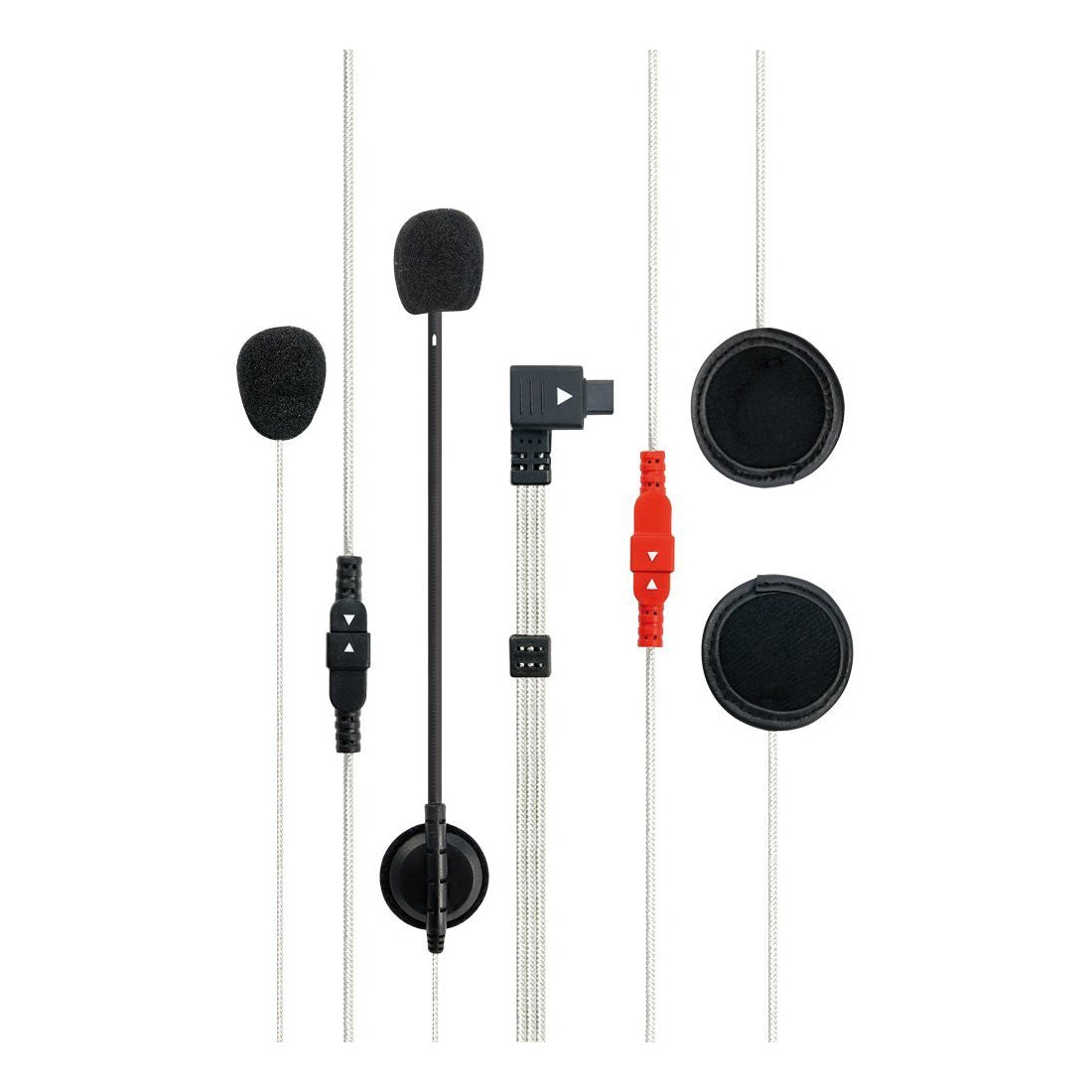 Audio kit / 2 speakers and 2 microphones Midland BT NEXT AUDIO KITC1008.01