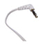 Sony White Silicone Earphones with wire In-ear stereo headphones with noise isolation