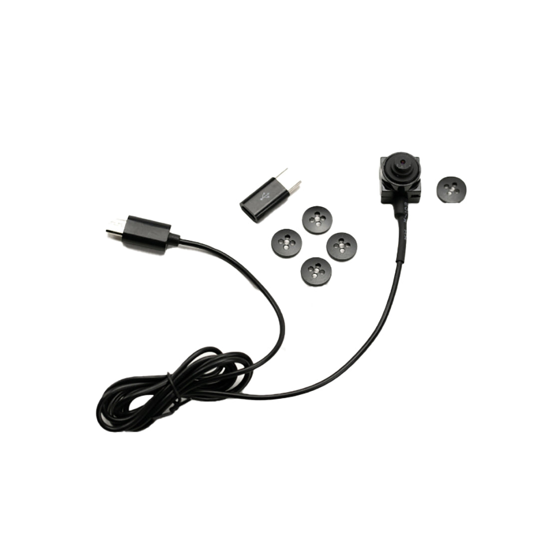 GBC Mini Telecamera HD a Bottone, micro USB OTG per Android