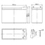 SKB Batteria al piombo SK12-9, batteria ricaricabile 12V 9AH serie SK, tecnologia AGM piastra piana regolate con valvola