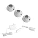 Alcapower Kit 3 LED light points, 4000K natural light LED spotlights, wall spotlights, 1.5W, 100 lumen