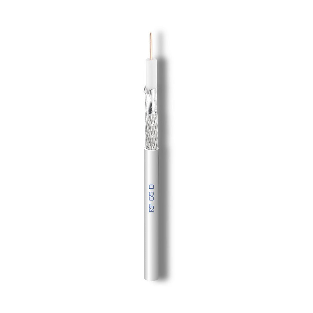 Cavel Coaxial cable 75 Ohm 100 m reel Made in Italy for internal use, antenna cable, coaxial cable with shielding