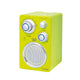 TREVI Radio portatile FM CUBA, con ingresso Aux In per smartphone, 165 x 95 x 42 mm verde