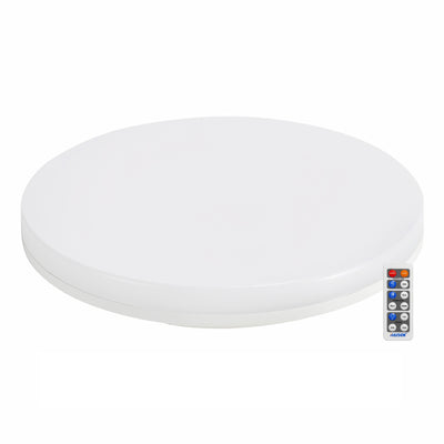 Alcapower Plafoniera LED CCT 24W con telecomando, 2000 lumen, sensore crepuscolare e micronde, temperatura colore selezionabile 3000K 4000K 6000K, diametro 33cm