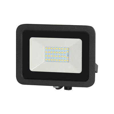 Alcapower Proiettore LED, luce led con sensore crepuscolare, luce naturale 4000K, 30W, 2550lm,