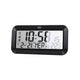 Trevi Orologio digitale da parete radiocontrollato con display Lcd OM 3528 D NERO