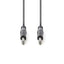 NEDIS Cavo audio stereo Jack maschio 6.35 mm, cavo di prolunga stereo da 6,35 mm con connettori placcati Nickel