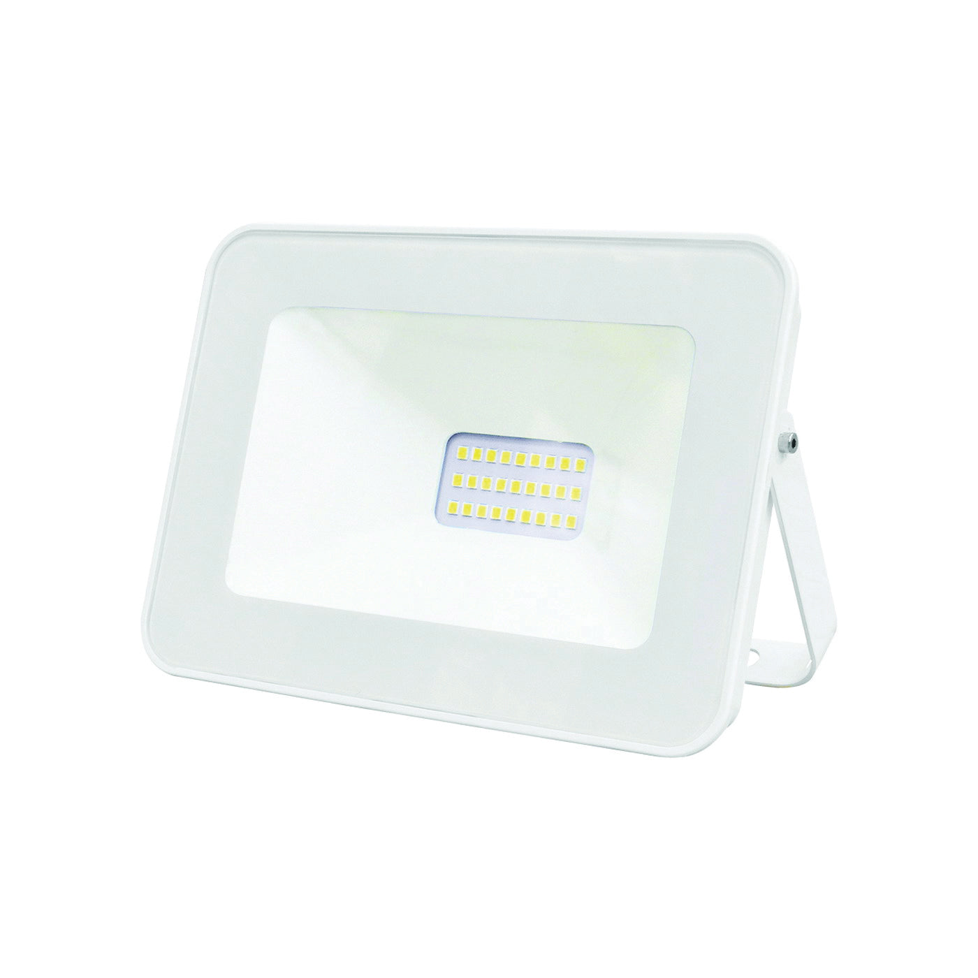 Alcapower White LED floodlight, LED spotlight with 3000K warm light, outdoor LED spotlight, 170x130x36mm