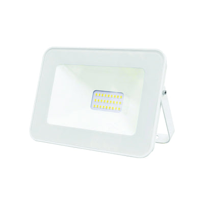 Alcapower Proiettore LED Bianco, faretto led con luce calda 3000K, faro led da esterno, 170x130x36mm