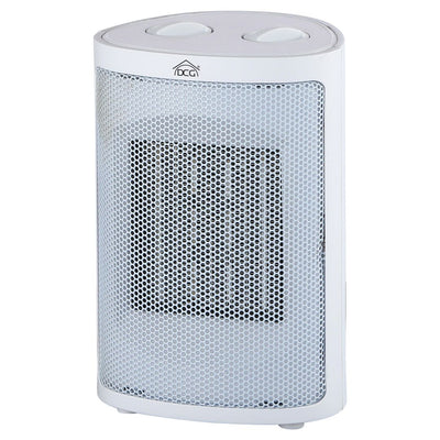 DCG Stove with ceramic heating elements, elegant design, electric heater with adjustable thermostat