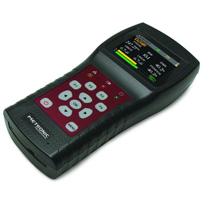 Metronic DTT, TV and SAT signal meter, with DCSS function