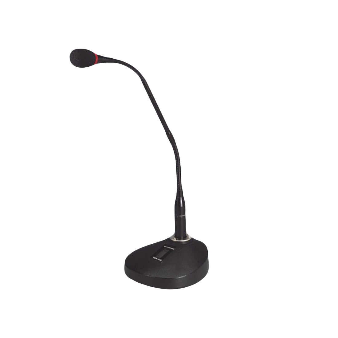 Monacor ECM-500 Microphone de sonorisation de bureau à col de cygne cardioïde